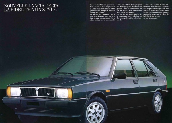 1983 Lancia Delta 1600 GT Series 1 facelift 14 inch alloy wheels